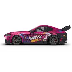 PINBO PB8852 8852 BULL DEMON KING SUPRA MK5 bộ đồ chơi xếp lắp ráp ghép mô hình Speed Champions Racing Cars Đua Xe Công Thức 415 khối