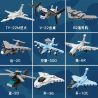 Kazi KY8301 8301 SỰ KẾT HỢP CỦA KHÔNG QUÂN HIỆN ĐẠI 8 bộ đồ chơi xếp lắp ráp ghép mô hình Military Army Quân Sự Bộ Đội