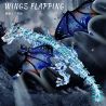 BEAUTY AND 13093 RỒNG BĂNG bộ đồ chơi xếp lắp ráp ghép mô hình VISE RION THE DARK ICE DRAGON 1646 khối