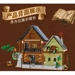 MorkModel 033012 Mork Model 033012 NGÔI NHÀ BÍ MẬT THỜI TRUNG CỔ bộ đồ chơi xếp lắp ráp ghép mô hình Medieval Castle MEDIEVAL MYSTIC CABIN Chiến Tranh Trung Cổ 2225 khối