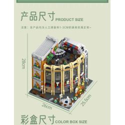 MorkModel 10215 Mork Model 10215 CỬA HÀNG CORNER Ở CHÂU bộ đồ chơi xếp lắp ráp ghép mô hình Creator ROUND CORNER SHOP Sáng Tạo 3231 khối MorkModel 10215 Mork Model 10215 CỬA HÀNG CORNER Ở CHÂU bộ đồ chơi xếp lắp ráp ghép mô hình Creator ROUND CORNER SHOP Sáng Tạo 3231 khối