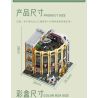 MorkModel 10215 Mork Model 10215 CỬA HÀNG CORNER Ở CHÂU bộ đồ chơi xếp lắp ráp ghép mô hình Creator ROUND CORNER SHOP Sáng Tạo 3231 khối