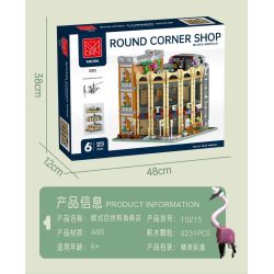 MorkModel 10215 Mork Model 10215 CỬA HÀNG CORNER Ở CHÂU bộ đồ chơi xếp lắp ráp ghép mô hình Creator ROUND CORNER SHOP Sáng Tạo 3231 khối MorkModel 10215 Mork Model 10215 CỬA HÀNG CORNER Ở CHÂU bộ đồ chơi xếp lắp ráp ghép mô hình Creator ROUND CORNER SHOP Sáng Tạo 3231 khối