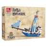 JIESTAR 59152 TÀU THUYỀN HOÀNG GIA CHANGJIAN bộ đồ chơi xếp lắp ráp ghép mô hình Pirates Of The Caribbean ROYAL EXPLORER Cướp Biển Vùng Caribe 414 khối
