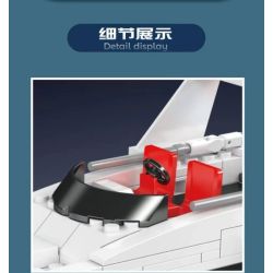 MouldKing 10218 Mould King 10218 DU THUYỀN CÁ HEO TRẮNG bộ đồ chơi xếp lắp ráp ghép mô hình City Thành Phố 857 khối