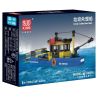 MouldKing 10184 Mould King 10184 THUYỀN XỬ LÝ RÁC bộ đồ chơi xếp lắp ráp ghép mô hình City Thành Phố 407 khối