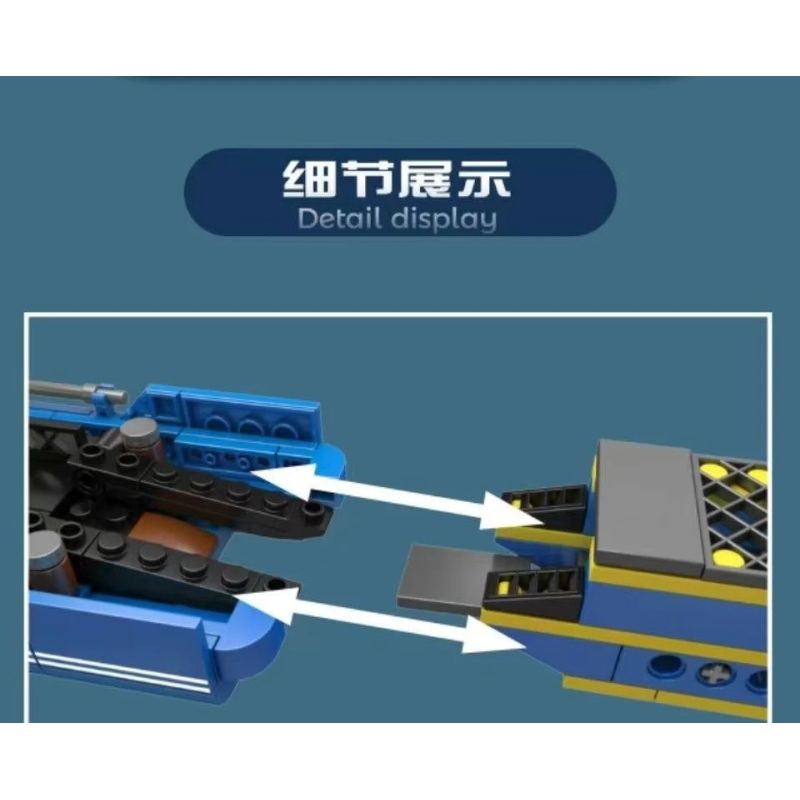 MouldKing 10184 Mould King 10184 THUYỀN XỬ LÝ RÁC bộ đồ chơi xếp lắp ráp ghép mô hình City Thành Phố 407 khối