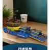 MouldKing 10184 Mould King 10184 THUYỀN XỬ LÝ RÁC bộ đồ chơi xếp lắp ráp ghép mô hình City Thành Phố 407 khối