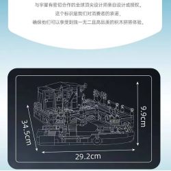 MouldKing 10144 Mould King 10144 HOẠT ĐỘNG CỨU HỘ MÈO LỬA bộ đồ chơi xếp lắp ráp ghép mô hình City FIRE AT THE DOCK & TRAPPED KITTEN RESCUE Thành Phố 588 khối