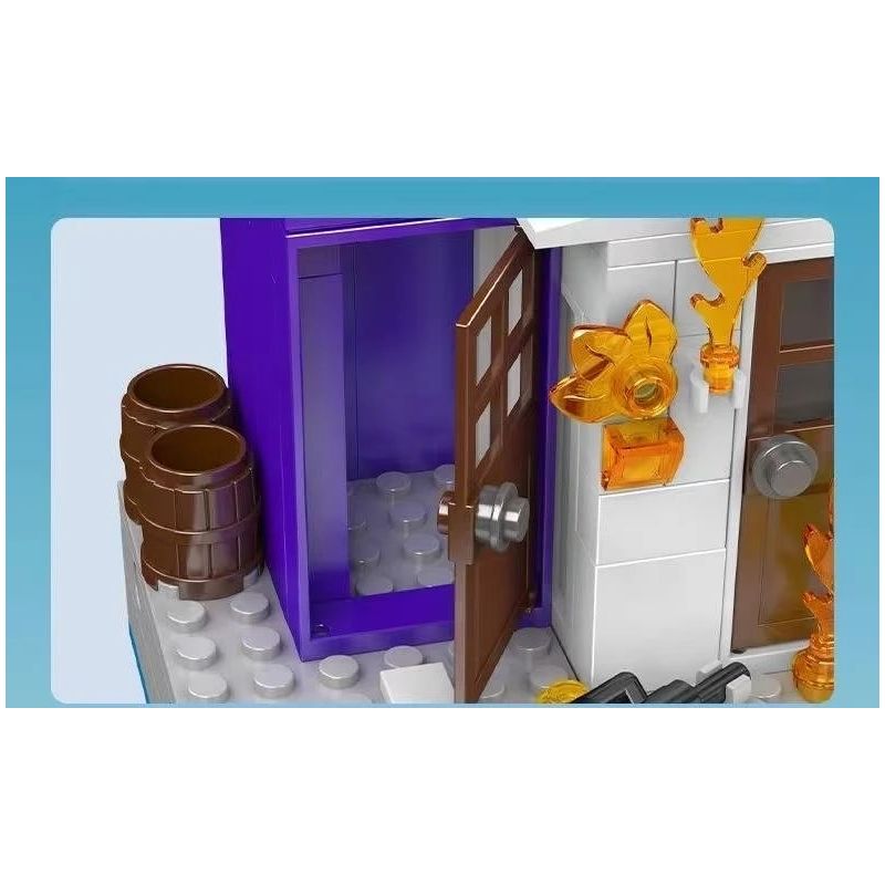 MouldKing 10144 Mould King 10144 HOẠT ĐỘNG CỨU HỘ MÈO LỬA bộ đồ chơi xếp lắp ráp ghép mô hình City FIRE AT THE DOCK & TRAPPED KITTEN RESCUE Thành Phố 588 khối