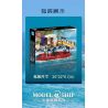 MouldKing 10144 Mould King 10144 HOẠT ĐỘNG CỨU HỘ MÈO LỬA bộ đồ chơi xếp lắp ráp ghép mô hình City FIRE AT THE DOCK & TRAPPED KITTEN RESCUE Thành Phố 588 khối
