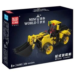 MouldKing 24083 Mould King 24083 TRÌNH TẢI BÁNH XE bộ đồ chơi xếp lắp ráp ghép mô hình City WHEEL LOADER Thành Phố 456 khối
