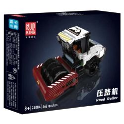 MouldKing 24084 Mould King 24084 CON LĂN bộ đồ chơi xếp lắp ráp ghép mô hình City ROAD ROLLER Thành Phố 462 khối