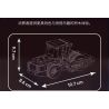 MouldKing 24084 Mould King 24084 CON LĂN bộ đồ chơi xếp lắp ráp ghép mô hình City ROAD ROLLER Thành Phố 462 khối