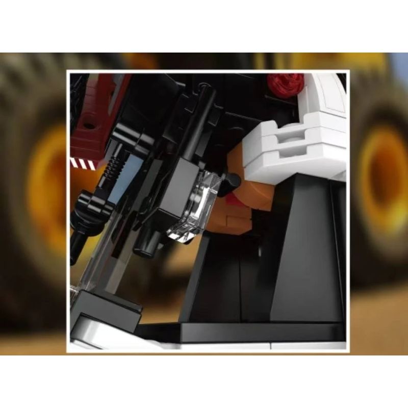 MouldKing 24084 Mould King 24084 CON LĂN bộ đồ chơi xếp lắp ráp ghép mô hình City ROAD ROLLER Thành Phố 462 khối