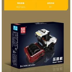 MouldKing 24084 Mould King 24084 CON LĂN bộ đồ chơi xếp lắp ráp ghép mô hình City ROAD ROLLER Thành Phố 462 khối