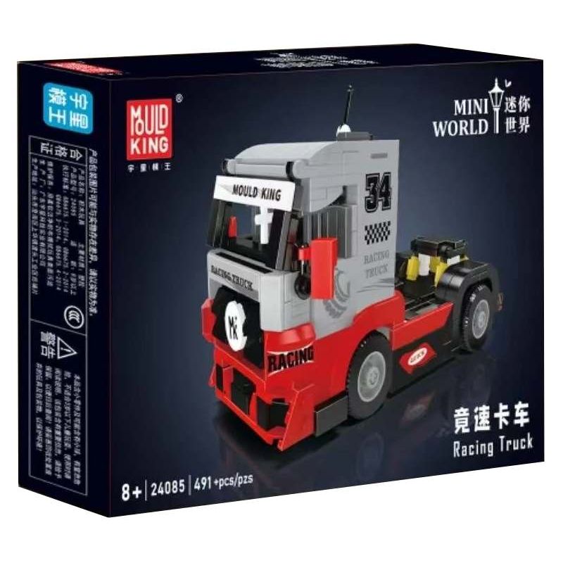 MouldKing 24085 Racing Truck Xếp hình lắp ráp ghép mô hình Xe tải đua