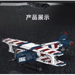 MouldKing 24066 Mould King 24066 MÁY BAY ĐUA XE ĐẨY BIPLANE AMERICAN bộ đồ chơi xếp lắp ráp ghép mô hình City RACING BIPLANE AMERICAN STYLE Thành Phố 540 khối