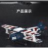 MouldKing 24066 Mould King 24066 MÁY BAY ĐUA XE ĐẨY BIPLANE AMERICAN bộ đồ chơi xếp lắp ráp ghép mô hình City RACING BIPLANE AMERICAN STYLE Thành Phố 540 khối