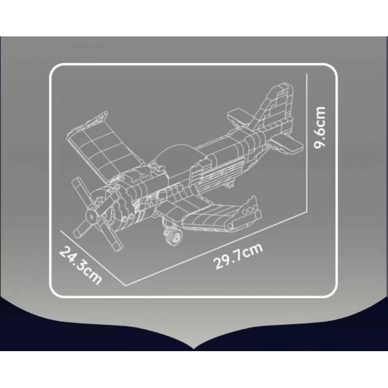 MouldKing 24060 Mould King 24060 MÁY BAY ĐUA CÁNH QUẠT BRAZIL bộ đồ chơi xếp lắp ráp ghép mô hình City BRAZILIAN PROPELLER-DRIVEN RACING AIRCRAFT Thành Phố 562 khối