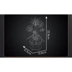 MouldKing 24118 Mould King 24118 HOA CÚC bộ đồ chơi xếp lắp ráp ghép mô hình Creator Sáng Tạo 417 khối