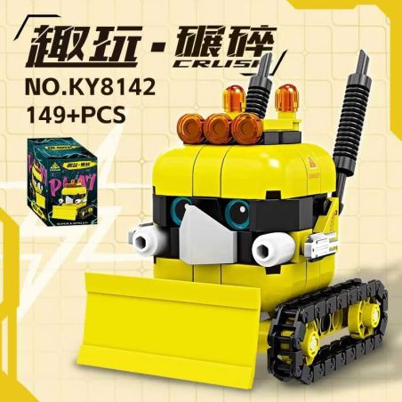 Kazi KY8142 8142 FUN 8 STYLES CRUSH SEMICOLON DEFENDER CAMI EXPLORER WRECK BOXER RECTICT bộ đồ chơi xếp lắp ráp ghép mô hình 1262 khối