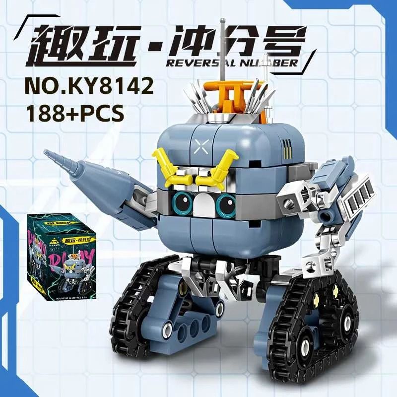 Kazi KY8142 8142 FUN 8 STYLES CRUSH SEMICOLON DEFENDER CAMI EXPLORER WRECK BOXER RECTICT bộ đồ chơi xếp lắp ráp ghép mô hình 1262 khối