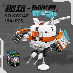 Kazi KY8142 8142 FUN 8 STYLES CRUSH SEMICOLON DEFENDER CAMI EXPLORER WRECK BOXER RECTICT bộ đồ chơi xếp lắp ráp ghép mô hình 1262 khối