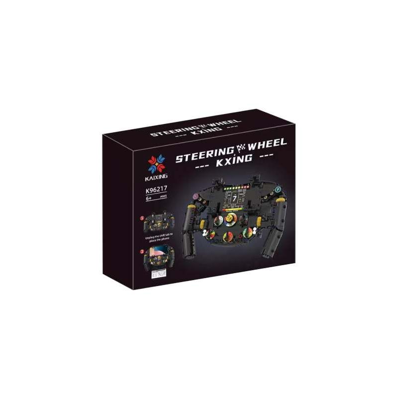 KAIXING K96217 96217 TAY LÁI MÔ PHỎNG ĐUA CÔNG THỨC bộ đồ chơi xếp lắp ráp ghép mô hình Technic STEERING WHEEL Kỹ Thuật Công Nghệ Cao Mô Hình Phương Tiện