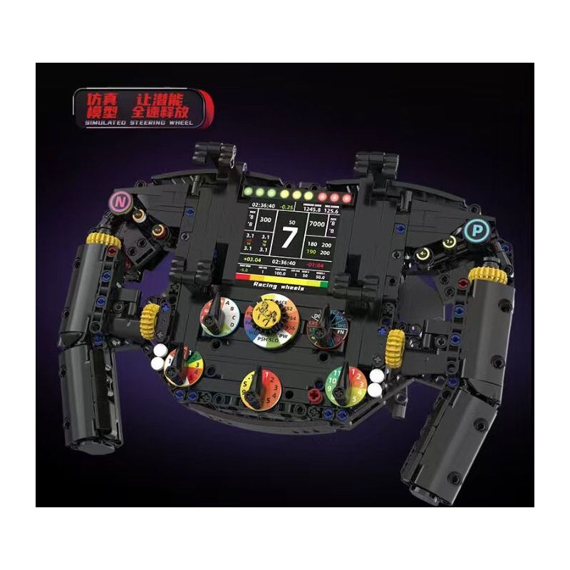 KAIXING K96217 96217 TAY LÁI MÔ PHỎNG ĐUA CÔNG THỨC bộ đồ chơi xếp lắp ráp ghép mô hình Technic STEERING WHEEL Kỹ Thuật Công Nghệ Cao Mô Hình Phương Tiện