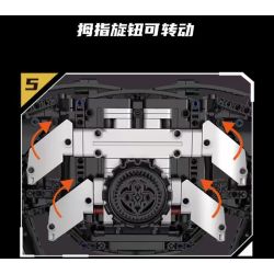 KAIXING K96217 96217 TAY LÁI MÔ PHỎNG ĐUA CÔNG THỨC bộ đồ chơi xếp lắp ráp ghép mô hình Technic STEERING WHEEL Kỹ Thuật Công Nghệ Cao Mô Hình Phương Tiện