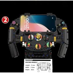 KAIXING K96217 96217 TAY LÁI MÔ PHỎNG ĐUA CÔNG THỨC bộ đồ chơi xếp lắp ráp ghép mô hình Technic STEERING WHEEL Kỹ Thuật Công Nghệ Cao Mô Hình Phương Tiện