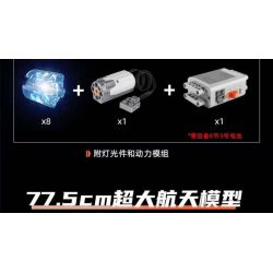 KAIXING K96121-2 96121-2 TRẠM VŨ TRỤ ORION bộ đồ chơi xếp lắp ráp ghép mô hình SPACE POST