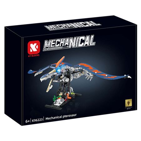 KAIXING K96223 96223 WINGSHOUND BIONIC BÁN CƠ HỌC bộ đồ chơi xếp lắp ráp ghép mô hình MECHANICAL PTERPSAUR