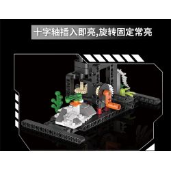 KAIXING K96223 96223 WINGSHOUND BIONIC BÁN CƠ HỌC bộ đồ chơi xếp lắp ráp ghép mô hình MECHANICAL PTERPSAUR