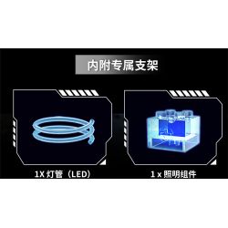 KAIXING K96223 96223 WINGSHOUND BIONIC BÁN CƠ HỌC bộ đồ chơi xếp lắp ráp ghép mô hình MECHANICAL PTERPSAUR