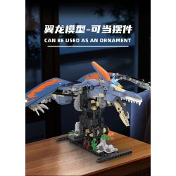 KAIXING K96223 96223 WINGSHOUND BIONIC BÁN CƠ HỌC bộ đồ chơi xếp lắp ráp ghép mô hình MECHANICAL PTERPSAUR