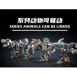 KAIXING K96223 96223 WINGSHOUND BIONIC BÁN CƠ HỌC bộ đồ chơi xếp lắp ráp ghép mô hình MECHANICAL PTERPSAUR