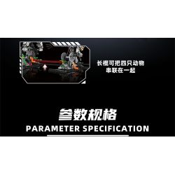 KAIXING K96223 96223 WINGSHOUND BIONIC BÁN CƠ HỌC bộ đồ chơi xếp lắp ráp ghép mô hình MECHANICAL PTERPSAUR