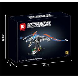 KAIXING K96223 96223 WINGSHOUND BIONIC BÁN CƠ HỌC bộ đồ chơi xếp lắp ráp ghép mô hình MECHANICAL PTERPSAUR