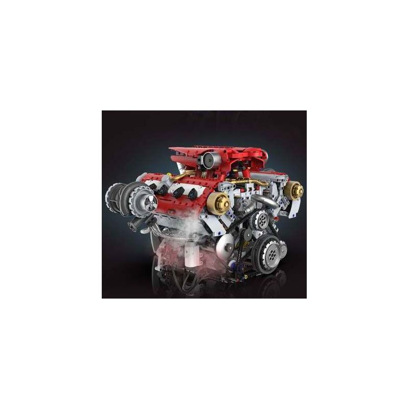 KAIXING K96204 96204 ĐỘNG CƠ SIÊU XE MÔ PHỎNG bộ đồ chơi xếp lắp ráp ghép mô hình Technic SUPERCAR V8 ENGINE Kỹ Thuật Công Nghệ Cao Mô Hình Phương Tiện 3201 khối