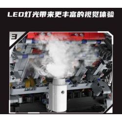 KAIXING K96204 96204 ĐỘNG CƠ SIÊU XE MÔ PHỎNG bộ đồ chơi xếp lắp ráp ghép mô hình Technic SUPERCAR V8 ENGINE Kỹ Thuật Công Nghệ Cao Mô Hình Phương Tiện 3201 khối