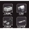 KAIXING K96204 96204 ĐỘNG CƠ SIÊU XE MÔ PHỎNG bộ đồ chơi xếp lắp ráp ghép mô hình Technic SUPERCAR V8 ENGINE Kỹ Thuật Công Nghệ Cao Mô Hình Phương Tiện 3201 khối