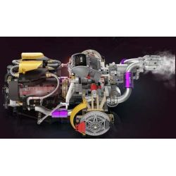 KAIXING K96210 96210 ĐỘNG CƠ SIÊU XE MÔ PHỎNG bộ đồ chơi xếp lắp ráp ghép mô hình Technic SUPERCAR V8 ENGINE Kỹ Thuật Công Nghệ Cao Mô Hình Phương Tiện 1394 khối