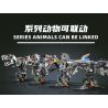 KAIYU KEEYEE WORLD K96220 96220 MÁY MÓC BIONIC TYRANNOSAURUS bộ đồ chơi xếp lắp ráp ghép mô hình BIONIC CYBORG TYRANNOSAURUS REX