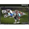 KAIYU KEEYEE WORLD K96220 96220 MÁY MÓC BIONIC TYRANNOSAURUS bộ đồ chơi xếp lắp ráp ghép mô hình BIONIC CYBORG TYRANNOSAURUS REX