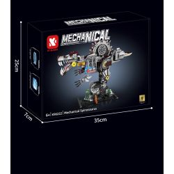 KAIYU KEEYEE WORLD K96222 96222 MÁY MÓC BIONIC SPINOSAURUS bộ đồ chơi xếp lắp ráp ghép mô hình