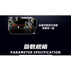 KAIYU KEEYEE WORLD K96222 96222 MÁY MÓC BIONIC SPINOSAURUS bộ đồ chơi xếp lắp ráp ghép mô hình