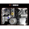 KAIYU KEEYEE WORLD K96213 96213 ĐỘNG CƠ SIÊU XE MÔ PHỎNG bộ đồ chơi xếp lắp ráp ghép mô hình Technic SUPERCAR V8 ENGINE Kỹ Thuật Công Nghệ Cao Mô Hình Phương Tiện 770 khối