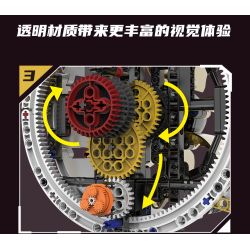 KAIYU KEEYEE WORLD K96208 96208 ĐỘNG CƠ bộ đồ chơi xếp lắp ráp ghép mô hình Technic Kỹ Thuật Công Nghệ Cao Mô Hình Phương Tiện 564 khối